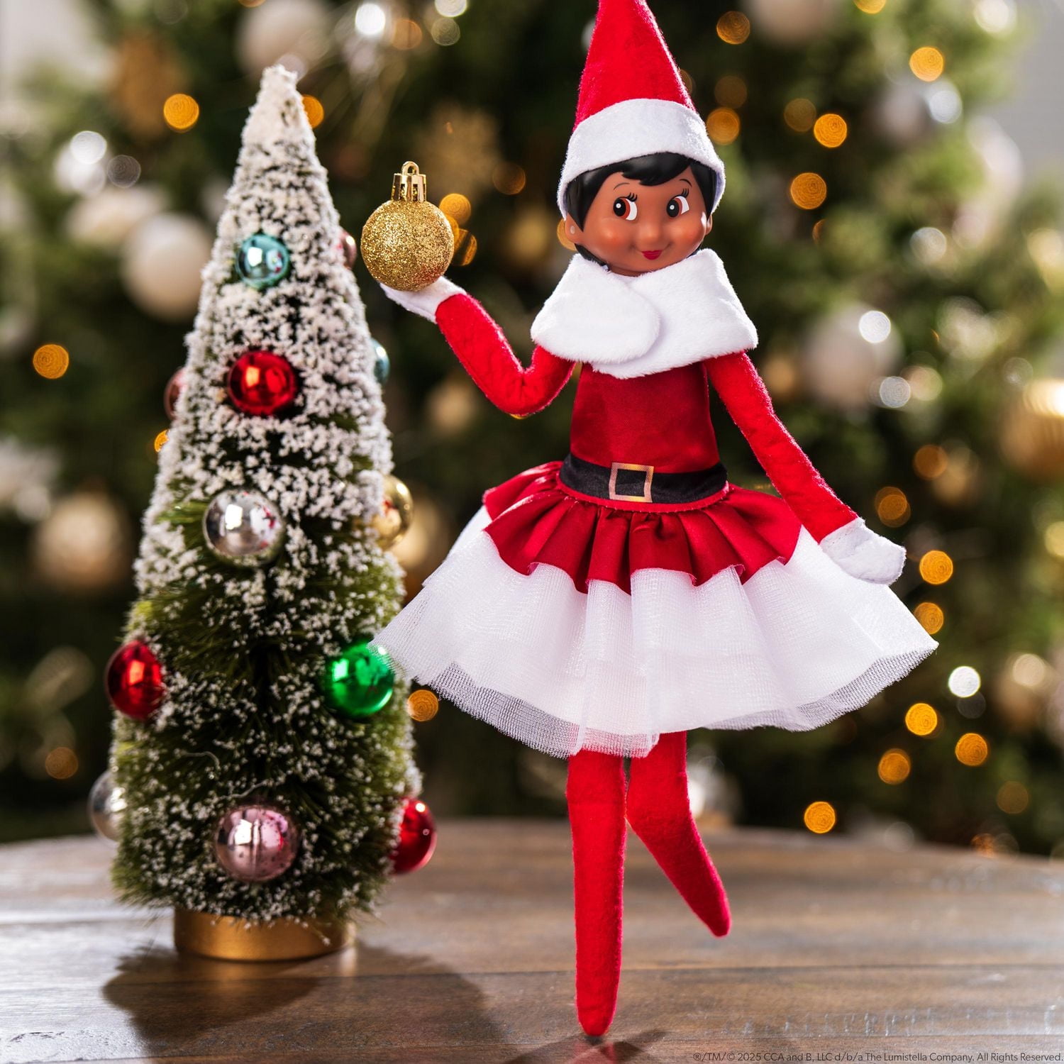 The Elf on the Shelf - Claus Couture - Fancy Santa Party Dress