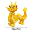 thumbnail image 2 of Vikakiooze 2024 Chinese Dragon Plush Doll, Chinese Dragon Plushies, Stuffed Printed Dragon Plushies, Stuffed Doll Pillow Festival Party (Red), 2 of 7