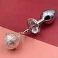 thumbnail image 4 of BDSM Anal Plug - Metal Bell Butt Plug for Masturbation and Sex Game - Erotic Props for Men and Women, 4 of 4