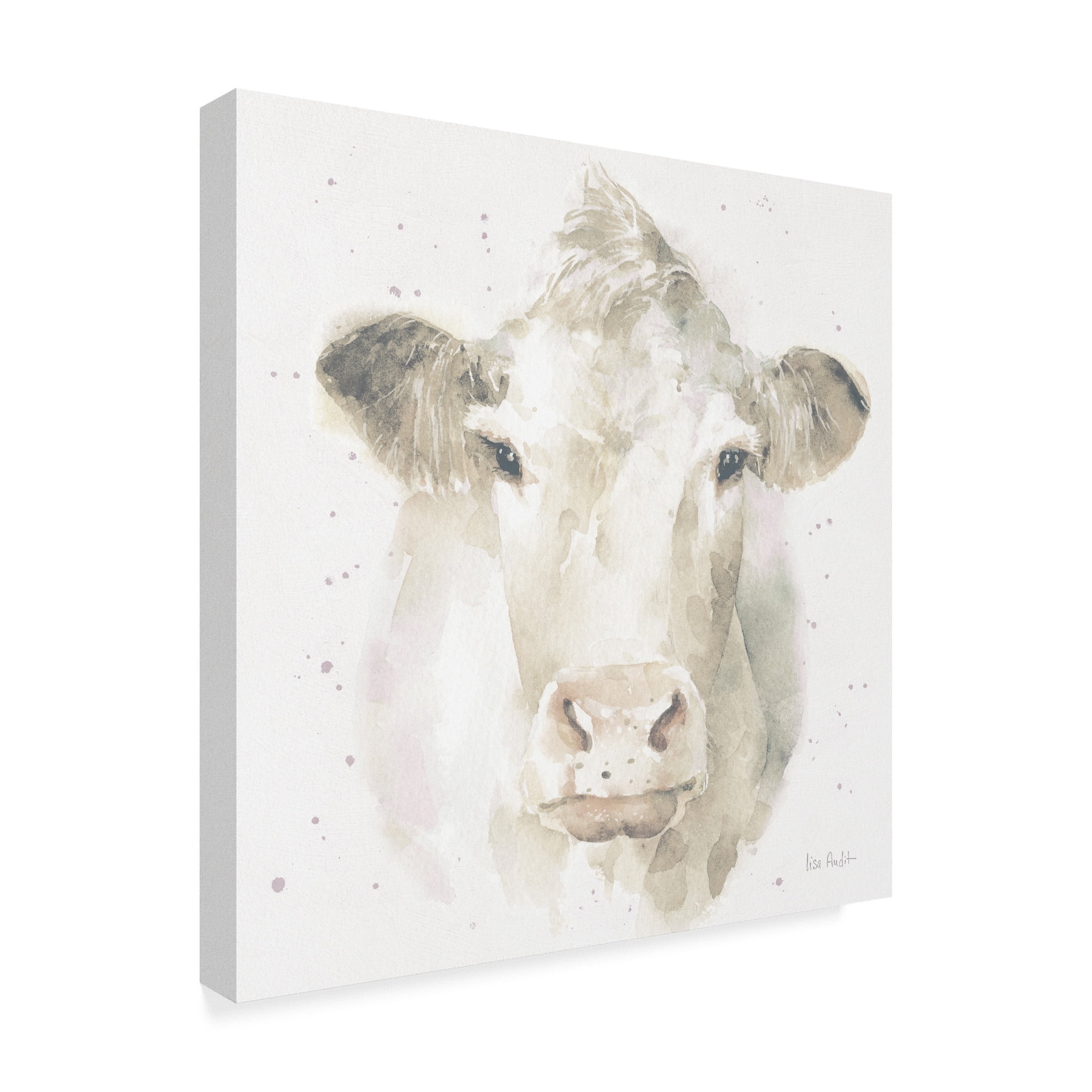 Trademark Fine Art 'Farm Friends II Neutral' Canvas Art by Lisa Audit