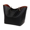 thumbnail image 1 of Bolsos de hombro Minnieouse gran capacidad para mujeres negro, 1 of 6