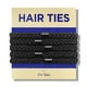 thumbnail image 1 of Havhaf Corbatas para el Cabello Trenzadas para Hombres, 5 Piezas (Xl Negro), para moños, Cabello Rizado, Grueso y denso, Corbatas elásticas para el Cabello para Chicos, sin daños, Rotura de pliegues,, 1 of 4