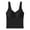 LZ-Black, variant on VKOYWKM Womens Tank Tops with Shelf Bra Slim Fit Sleeveless Tops Solid Color Base Layer Cami Tops Comfy Lightweight Summer Tank Tops