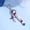 4#, variant on Patriotic Acrylic Letter Bead Keychain Handmade Beaded Pendant for Backpack Keys Independence Day Festival Celebration Gift