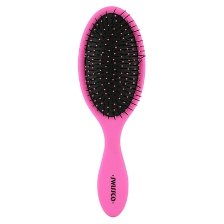 Swissco Soft Touch Oval Detangling Shower Brush, Pink