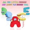 thumbnail image 3 of Alfabeto Peluches Peluches Suaves Juguetes para Niños, 3 of 4