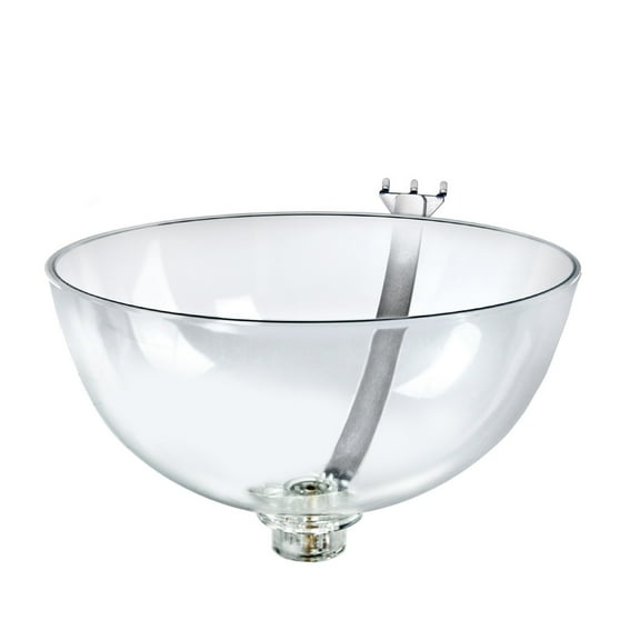 14" Bowl Display with Curved Metal Arm for Pegboard/Slatwall