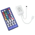 thumbnail image 4 of 40-Key RGB Remote Control for DC12V-24V LED Strips with RGBW Infrared Dimmer Controller, 4 of 8