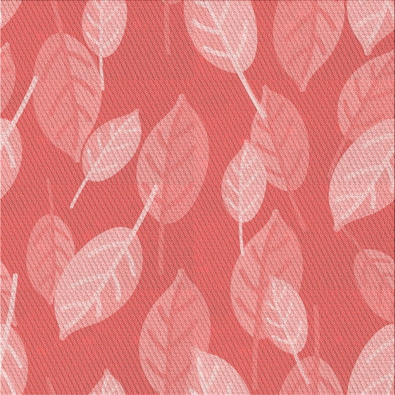 Ahgly Company Machine Washable Indoor Square Transitional Light Coral Pink Area Rugs, 7' Square