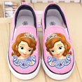 thumbnail image 1 of Zapatos de lona para niños de Disney, zapatos deportivos de princesa de dibujos animados de primavera y verano para niñas, zapatillas de deporte de corte bajo frozen shoes26-Insole 16,8 cm Gao Jinjia LED, 1 of 2