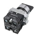 thumbnail image 2 of Unique Bargains AC240V/3A 2NO DPST 4 Sélecteur de Terminal Autobloquant Commutateur Rotatif, 2 of 2