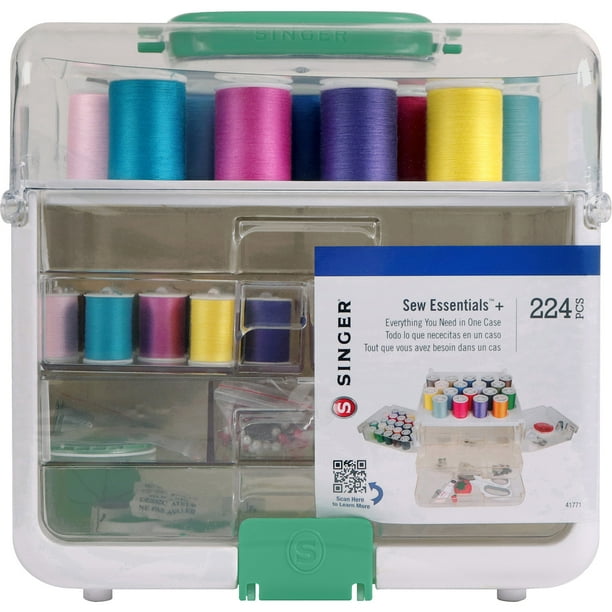 SINGER Sew Essentials+ Sewing Kit, 224 Piece