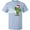 AE-Light Blue, variant on Feliz Navidad Christmas Cactus in Santa Hat T-Shirt