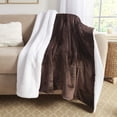 thumbnail image 2 of Manta Sherpa de Blanket Genteele, supersuave y reversible, 127 x 152 cm, 2 of 6