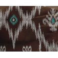 thumbnail image 4 of oneOone Georgette Viscose Fabric Geometric Ikat Print Fabric BTY 42 Inch Wide, 4 of 4