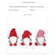 thumbnail image 4 of 1 pieza de bolsa de soporte para cubiertos de Santa muñeca sin rostro/bolsa de soporte para cubiertos de cuchillo de tenedor/2023 decoraciones navideñas [Lobo], 4 of 4