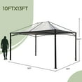 thumbnail image 2 of Grand Patio 10x13 ft Steel Polyester Canopy Patio Gazebo for Climbing Plants Flowers, 9.5'H, 2 of 8