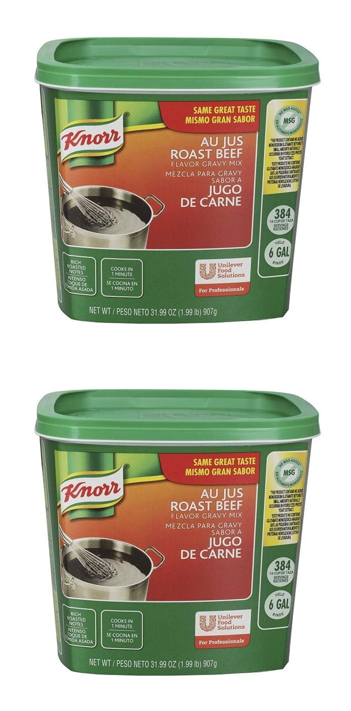 Knorr Au Jus Roast Beef Flavor Gravy Mix 1.99 lb, Pack of 2 Walmart