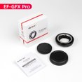 thumbnail image 2 of Riwcyla VILTROX EF,GFX Pro Auto Focus Lens Mount Adapter Ring ,shake EXIF Transmission Type,C Upgrade Replacement for EFEF,S Lens to Fuji GFX Medium Format Cameras, 2 of 6