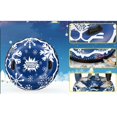 thumbnail image 4 of Large Snow Adults Kids 47'' Snow Sledding Winter Raft - Blue, 4 of 7