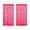 Red, variant on Black 2-Panel Butterfly Thread Curtain Partition Door Decorative Background Drape 39.4X78.7 Inch Black
