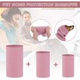 thumbnail image 5 of Manguito para perros y gatos, calentador de cuello para mascotas y orejeras para aliviar la ansiedad y arreglar orejeras para perros, gatos para usar mientras se bañan impermeables (L, rosa), 5 of 5