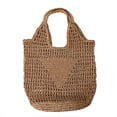 thumbnail image 1 of Bolsos de Playa de Moda de Verano, Bolso de Hombro para Mujer, Bolso Suave Tejido A Mano , Bolso Grande Informal, Bolso de Almacenamiento e, 1 of 5