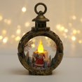 thumbnail image 4 of Lámpara LED 2025 Decoración Linterna portátil navideña Árbol de Navidad de Papá Noel Luces de viento Colgante Navidad Decoración de Año Nuevo, 4 of 5