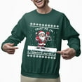 thumbnail image 2 of Christmas Sweatshirt, Trust Me I'm Santa's Lawyer Funny Christmas Sweatshirt, Witty Legal Profession Ugly Holiday Sweatshirt, Attorney Judge Gift for Law Students & Barristers, 2 of 5