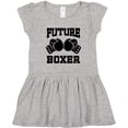 thumbnail image 3 of Inktastic Boxing Future Boxer Girls Toddler Dress, 3 of 5
