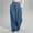 Navy, variant on Women's Baggy Jogging Bottoms Wide Leg Pants High Waist Elastic Casual Suit Chic Loose Fit Outdoor Straight Trousers With Pockets