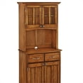 thumbnail image 4 of Homestyles Buffet of Buffets Wood Buffet with Hutch in Brown, 4 of 15