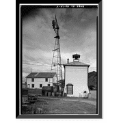 Historic Framed Print, Wellhouse, First Avenue, Eagle, Southeast Fairbanks Census Area, AK - 4, 17-7/8" x 21-7/8"