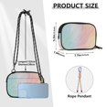 thumbnail image 4 of FORMRS Mini Crossbody Bag for Women Adjustable Rope Shoulder Casual Phone Purse, Wavy Striped, 4 of 7