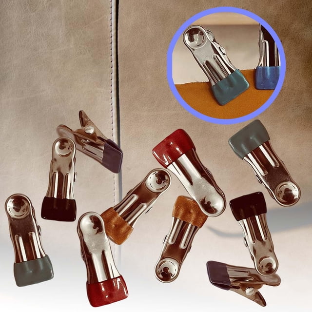 maskred 10Pcs en Acier Inoxydable Couture Clips Aucun Clip de Trace Polyvalent pour les Pièces de Style un 1Set