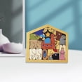 thumbnail image 3 of Jesus Puzzle Ornament Jigsaw de juguete única colorida Zulema Figurilla de rompecabezas, 3 of 8