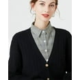 thumbnail image 3 of Camicover Women’s Detachable Half Shirt Blouse Collar Dickey Collar Fake Collar False Collar, 3 of 9