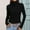 Black, variant on Holzkary Women's Long Sleeve Bodycon Turtleneck Tees Top Lace Trim Shirts Elegant Blouse Long Sleeve Shirts for Women Basic Crop Tops Teens Crew Neck Tight Clothes Workout Fall Trendy 2025 Beige L