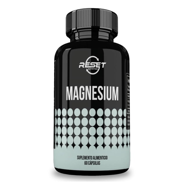 Reset Nutrition Magnesium | 500 Mg | 60 Servings | 60 Capsules | Hecho en USA RESET NUTRITION Magnesium