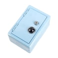 thumbnail image 1 of Alcancía de hierro, alcancía, caja para ahorrar dinero, caja fuerte para estantería, regalo de recuerdo Azul, 1 of 9
