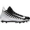 Nike Men's Alpha Menace Pro Mid Football Cleats Black/Silver 9