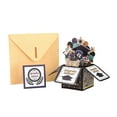 thumbnail image 6 of Popping Up Graduation Card Greeting Cards Season Paper High School College University 6 X 6 X 11cm Black With Envelope, 6 of 22