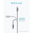 thumbnail image 3 of Cable USB C a USB C Anker tipo C, 60 W, carga rápida, 1,8 m, paquete de 2, 3 of 7