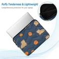 thumbnail image 2 of FORMRS 13-13.3 inch Laptop Sleeve Case Soft Carrying Quilted Computer Bag Cover, Blue Capybaras, 2 of 7