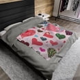 thumbnail image 6 of Hfolob Valentine's Day Blanket Flannel Decorative Blanket Air Conditioning Blanket （100X150Cm） Room Decor, 6 of 7