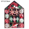 thumbnail image 2 of 73pcs Christmas Ball Ornaments Set, Christmas Decor For Tree, Painted Christmas Ball Gift Paage, 2 of 4