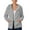 Gray jacket for women, variant on clear 50% off Usmixi 2023 Winter Womens Fleece Coat Womens Fuzzy Plush Jacket Plus Size Casual Solid Zip up Hooded Coat Long Sleeve Ladies Winter Cozy Fluffy Furry Outerwear with Pocket Up to 65% off