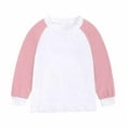 thumbnail image 4 of Honeeladyy Baby Boy Girl Clothes Toddler Fall Winter Outfits Solid Color Crewneck Sweatshirt and Jogger Pants Set Starting School Gifts for Kids Pink for 8-9Years, 4 of 9