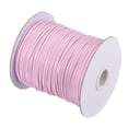 thumbnail image 1 of Unique Bargains Beading Thread Bracelet Weave Bead Craft Cord 2mm 78M/Roll (85-Yards) Decorative String, Light Pink, 1 of 7