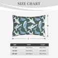 thumbnail image 3 of Fotbe Beautiful Whales Pillow Cases - Envelope Closure - Luxury, Extra Soft, Cooling Pillow Covers - Wrinkle, Fade, Stain Resistant-20"x30", 3 of 8